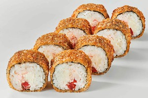 Горячий с крабом