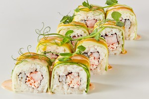 Креветка в огурце